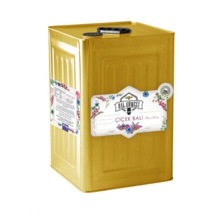 Süzme Çiçek Balı 27 kg Teneke