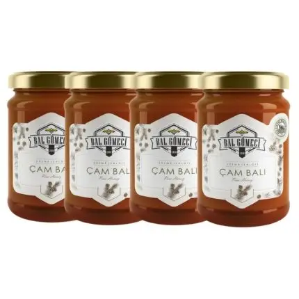 Süzme Çam Balı - Dörtlü avantajlı paket - 3400 gr